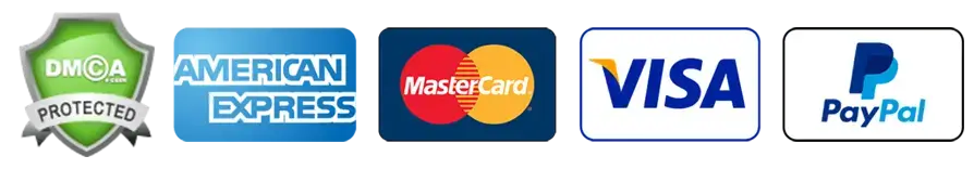 Paiement sécurisé — Visa, Mastercard, PayPal, American Express